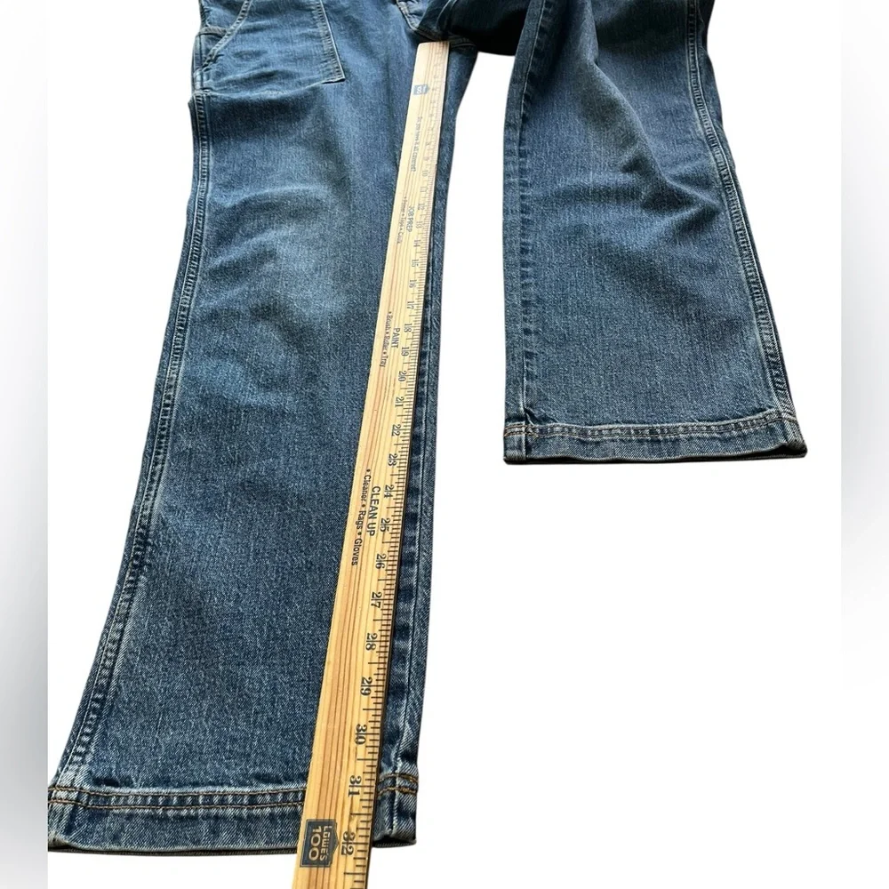 L.L. Bean men’s size 34×32 Signature Relaxed Fit Denim carpenter jeans